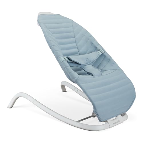 Munchkin Premium Seat Cover for Bouncer & Rocker - Soft, Machine Washable, Removable Fabric, Blue by Munchkin - Image 3