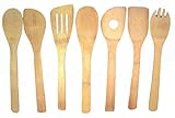 7-piece Bamboo Kitchen Utensils Set