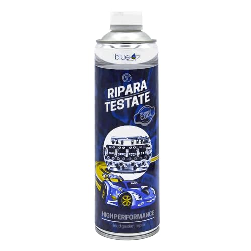 Additivi Blue Turafalle Ripara Testate Motore- Ripara Crepe Blocco Motore - Ripara Crepe guarnizioni - Ripara fughe del radiatore - 500 ml