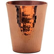 Sertodo Copper Sharpshooter Shot Cup | Single, 2 oz | 100% Pure Copper, Hand Hammered, Heavy Gauge | High-End Shot Glass for Fine Spirits