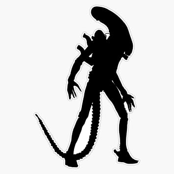 Xenomorph - Alien Vinyl Window Bumper Sticker Decal 5"