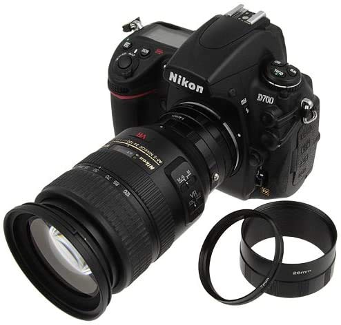 KIT TUBI estensione macro tube extension compatibile con NIKON AI set tubo prolunga D780 D6 D3500 D850 D7500 D5600 D3400 D500 D5 D7200 D810A D5500 D750 D810 D4S D3300 DF D5300 D610 D7100
