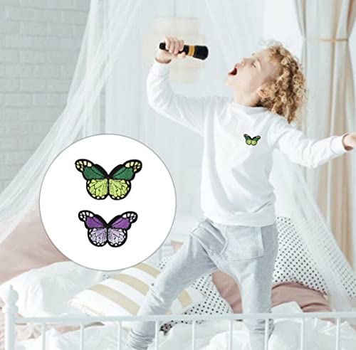 44Pcs Embroidered Flowers Butterfly Bee Iron On Patches Sunflowers Sew On Patch Cute Bumble Daisy Embroidered Applique Decoration Sewing Patches For Clothes Jackets Jeans Dress Pants Diy Patches #TOP3
