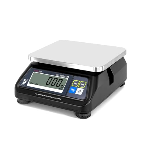 Báscula comercial VisionTechShop DSW-100RS capacidad 30lb miniatura 1