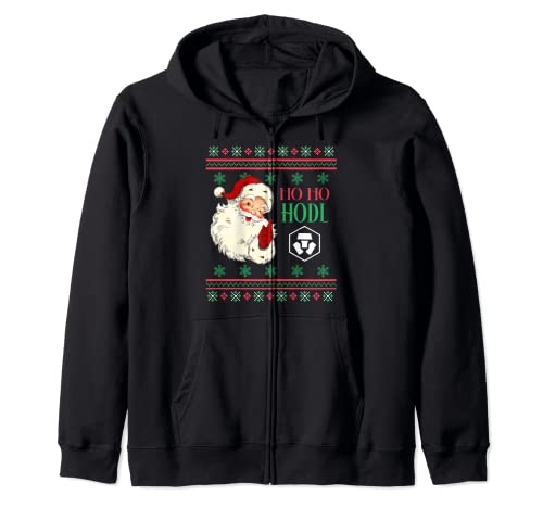 Ho Ho Hodl Crypto Christmas Crypto CRO Tee Sudadera con Capucha