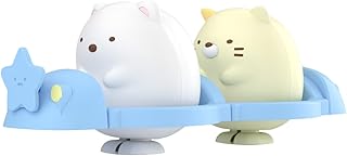 青島文化教材社(AOSHIMA) 楽プラ すみっコぐらし No. SU-06 しろくま&ねこ ノンスケール プラスチック製 プラモデル