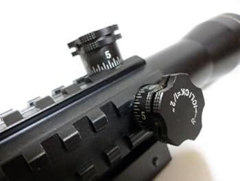 4-12x50トリプルレール ライフルスコープ＋ドットサイト＋高輝度LED