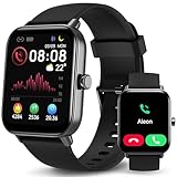 Smart Watch for Women Men iPhone & Android, 1.8' Smartwatch with Bluetooth (Answer/Makes) Built-in Alexa, Fitness & Sleep Tracker with 110+ Sport Modes, Heart Rate/SpO2 Monitor, IP68 Waterproof