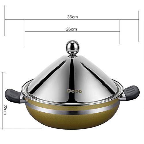 Tagines Stainless Steel, Original Moroccan Tagine Pot 100% Lead Free Safe Hand Made,Stainlesssteel #TOP1