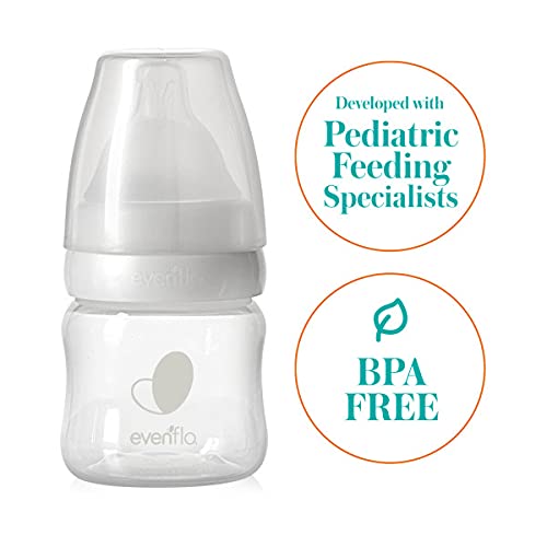 Evenflo Feeding Balance + Standard Neck Bpa-Free Plastic Baby Bottles – 2Oz, Clear, 2Ct #TOP1