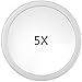 Miss Sweet 5X Magnifying Mirror with Suction Cup Suction Mirror (5X)