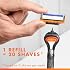 Gillette Fusion5 Razor for Men, Handle + 1 Razor Blade Refill
