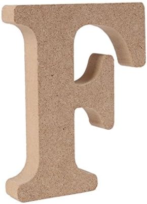 Freeas Freestanding Wooden Letters, Alphabet Decorative Wood Letters Hanging Wall 26 Letters DIY Words Sign for Children Baby Name Girls Bedroom Wedding Birthday Party Home Décor (W)