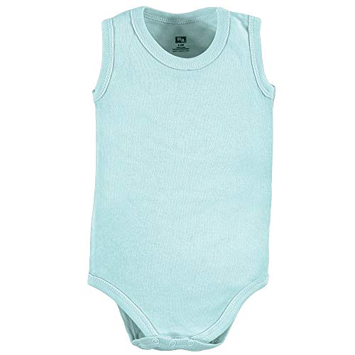 Image of Hudson Baby Unisex Baby Cotton Sleeveless Bodysuits