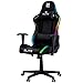 Produktbild ELITE LED Gaming Stuhl MG200 Destiny | Ergonomischer Bürostuhl - Schreibtischstuhl - Chefsessel - Sessel - Racing Gaming-Stuhl - Gamingstuhl - Drehstuhl - Chair - Kunstleder (RGB Schwarz)