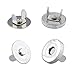 New! 6 Magnetic Button Clasp Snaps - Purses, Bags, Clothes - No Tools Required - Choose Small or Large Magnetic button size: 18mm