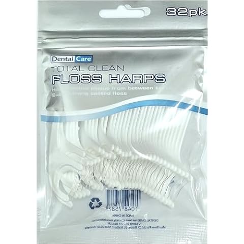 Hampine 32 Pcs Dental Floss Harp Cover