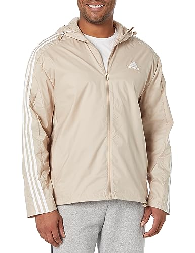 Image of adidas Men's Essentials 3-Stripes Windbreaker