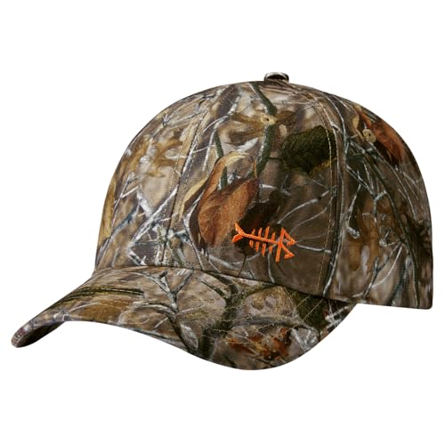 Image of BASSDASH Camo Fishing Hunting Hat Unisex Adjustable Baseball Cap