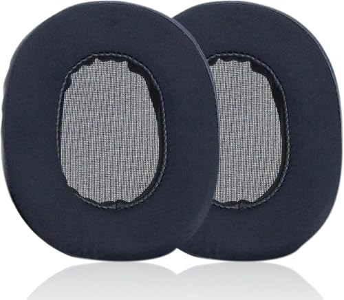 Akkiv �����p�C���[�p�b�h�J�o�[ Audio-Technica ATH-M50X M40X M30X �w�b�h�t�H���ɑΉ��A�\�t�g�E�[�u���A�C�X�t�B�[���W�F���ƃ������[�t�H�[�����C���[�p�b�h - �u���b�N/�A�C�X�t�B�[��