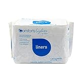 Cottons Comforts Lights Liners, paquete de 20