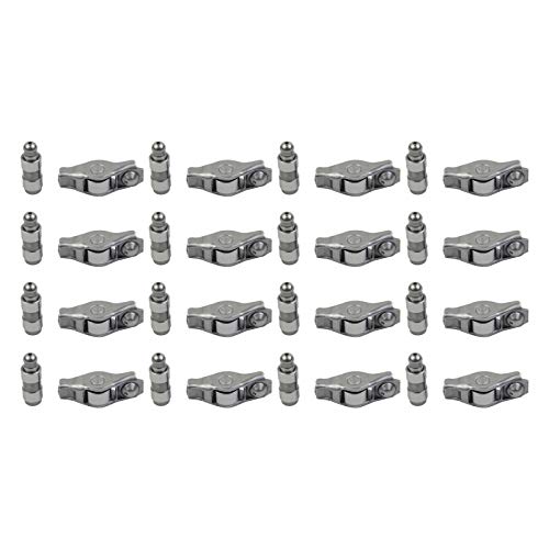 Flynsu 16pcs Rocker Arm Valve Lifter Lash Adjuster Kit Replacement for 2005 2006 Jeep Liberty 2.8L Diesel 5066780AA 5066780AB