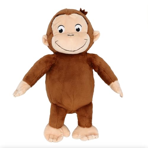 Kids Preferred Curious George Monkey Stuffed Animal Plush Toys Soft Cutest Cuddle Plushie Gifts for Baby and Toddler Boys and Girls - 12 Inches by KIDS PREFERRED - Used condition - US$20.45