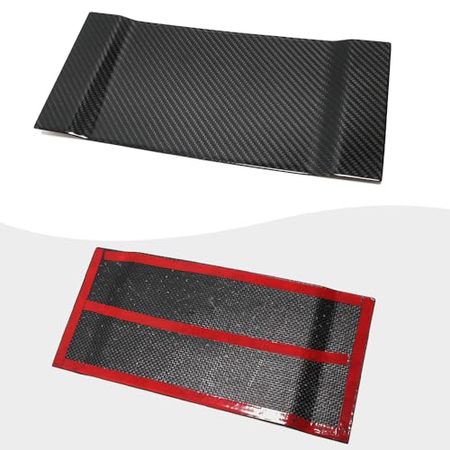 Jogon Carbon Fiber Sliding Cubby Door Cover Trim for Ford F-150 Raptor Lariat Limited Tremor Platinum 2021 2022 2023 2024 2025 2026 Hidden Panel Secret Pocket Lid by Jogon - Used condition - Image 5