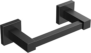 FORIOUS Toilet Paper Holder Wall Mount, Stainless Steel Rustproof Double Post Pivoting Tissue Roll Holder for Bathroom, Co...