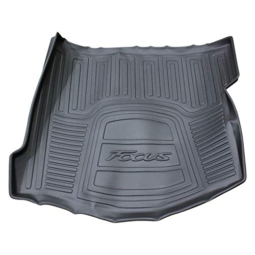 Ford OEM Factory Stock 2012 12 2013 13 Focus 5 Door Hatchback with Subwoofer Rear Back Cargo Liner Weather Floor Mat Black