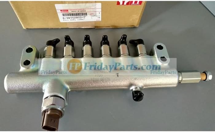 Aftermarket replacement Original Common Rail Assembly 8981529502 8-98152950-2 Engine 6HK1