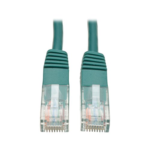 Image of Tripp Lite Cat5e 350MHz Molded Patch Cable (RJ45 M/M) - Green, 10-ft.(N002-010-GN)