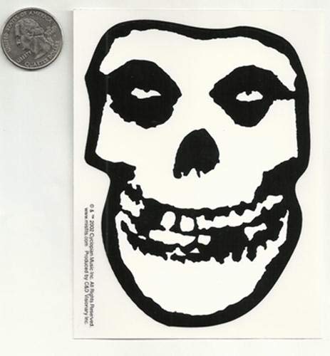 C&D Visionary The Misfits Punk Rock Music Band Sticker - Skull