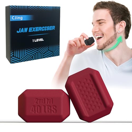 Exerciseur de mâchoire CJing en silicone pour l'entraînement progressif