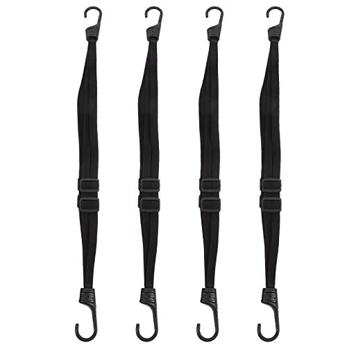 Vicasky – 4 peças de correia elástica para capacete de bagagem, tensor de corda de tensão