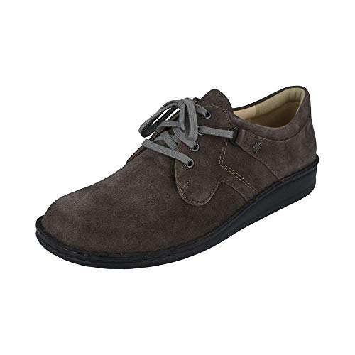 Image of Finn Comfort Men's Vaasa Shoe Asphalt (Grey) Velour 46