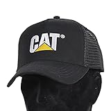 Caterpillar Diseño Mark Mesh Hat 2128307. PITCH BLACK Talla única