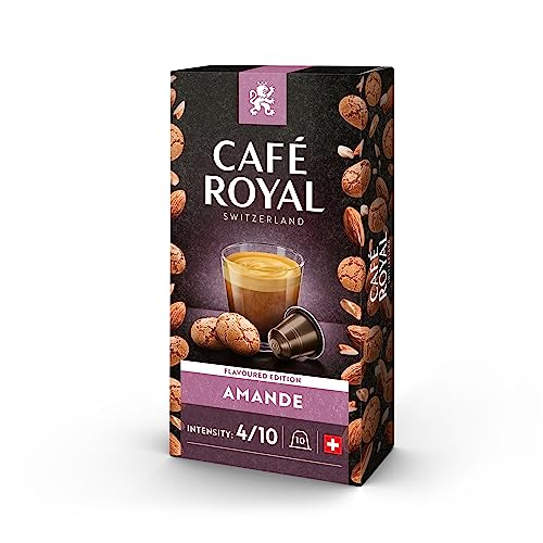 Café Royal Flavoured Edition Almond 100 Capsules en Aluminium Compatibles avec le...