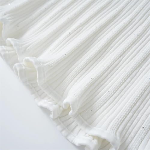 Women Polo Knitted Dress Short Sleeve Single Breasted Flower Button Knitting Sweater Mini Dresses4