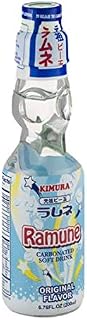 Kimura Ramune Carbonated Soft Drink Original Flavor 6.76 Fl Oz | Case of 18