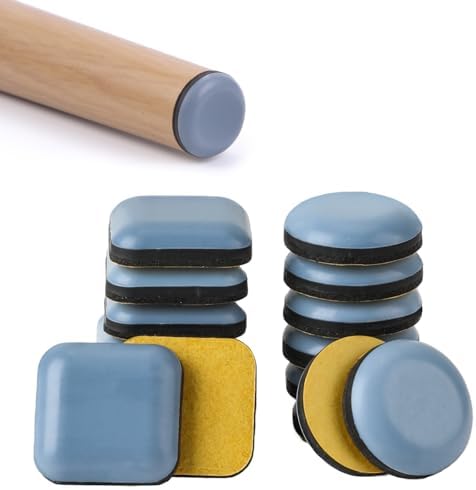 16 Patins Glisseurs Invisibles Pour Appareils De Cuisine - Auto-Adhésifs Téflon 19 Mm, Anti-Rayures