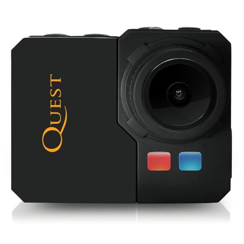 Image of Sound Around Gear Pro Quest Wi-Fi Action Cam, Full HD Hi-Resolution 1080p Video, 16 Mega Pixel Camera, 2.0'' LCD Display, Wireless Remote, Free Downloadable App, Waterproof Case, Black, (GDV995BK)