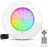 Kingwen Focos LED Sumergibles para Piscina 38W RGBW Luces con Remoto Foco IP68 12V AC/DC