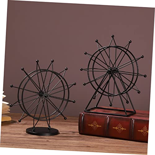 Abaodam Ferris Wheel Ornament Desk Decor Art Sculpture Home Decor, 9 in by Abaodam - Used condition - Image 9