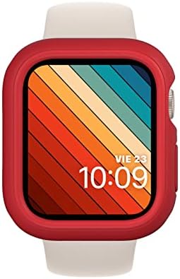 RhinoShield Bumper Case compatible with Apple Watch Series 7 [45mm] | Slim Protective Cover, Lightweight and Shock Absorbent - Black