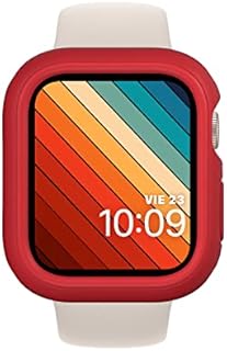 RhinoShield Bumper Case compatible with Apple Watch Series 7 [45mm] | Slim Protective Cover, Lightweight and Shock Absorbent - Black