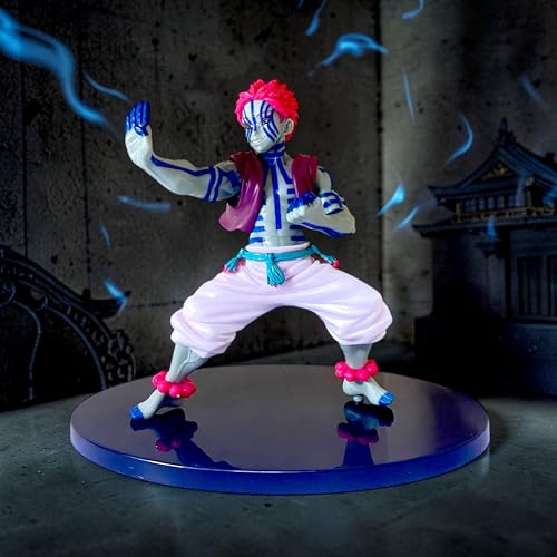 Image of Akaza Action Figure | 17 CM Premium 3D Anime Collectible Statue | Dynamic Pose Figurine for Desk, Room Decor | Gift for Anime Fans