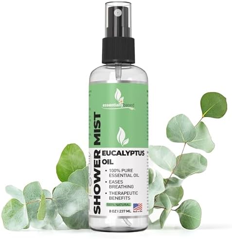 Amazon.com: Pure Eucalyptus Shower Spray 8oz - Eucalyptus Spray for Shower, Sauna and Spa ...