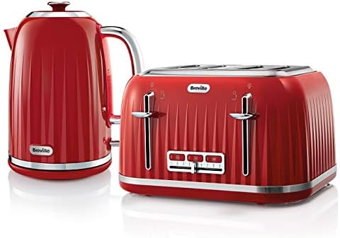 Breville Impressions Electric Kettle | 1.7 Litre | 3 KW Fast Boil | Black and Rose Gold [VKT163]