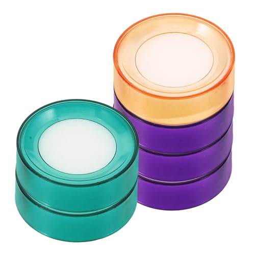 AUTSUPPL 6 piezas Esponja Humedecedora para Dedos de para Humedecer Yemas de Dedos Aleatorios para y Clasificar Color Aleatorio Color Aleatorio